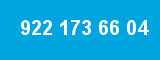 922 173 66 04 922 173 66 04